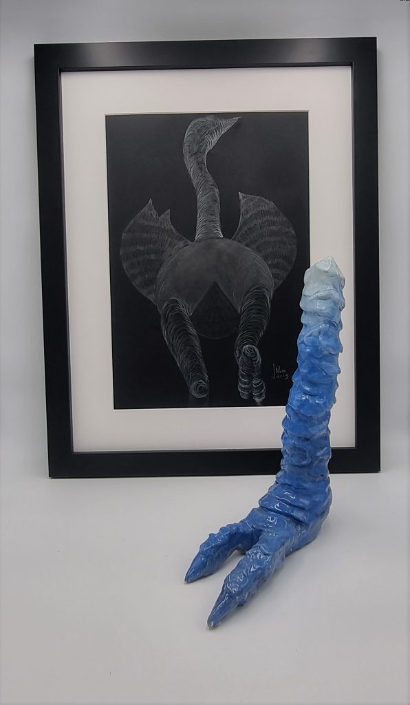 Walking Ostrich